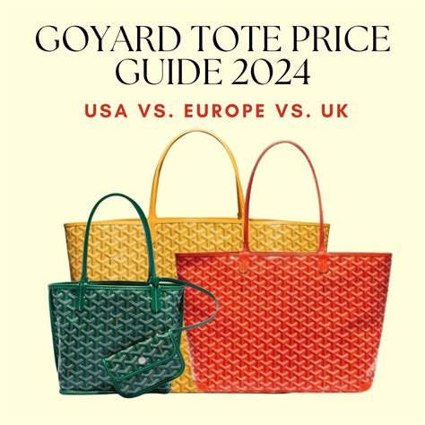 goyard usa price|goyard artois mm price 2022.